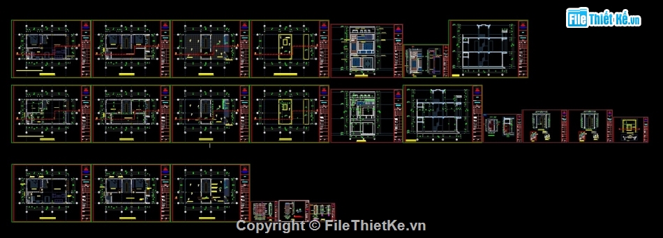 Autocad nhà phố 2.5 tầng,Bản vẽ nhà phố 2.5 tầng,nhà phố 2.5 tầng hiện đại,File cad nhà phố 2.5 tầng,Nhà phố 2.5 tầng 6.4x10.25m