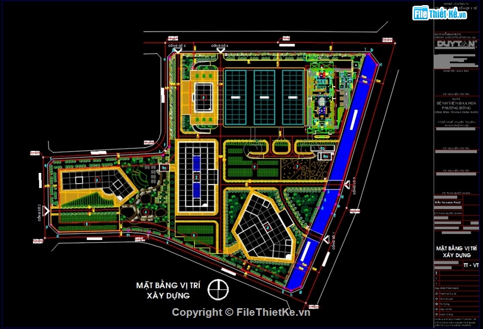 bản vẽ bệnh viện,kiến trúc bệnh viện đa khoa,thiết kế bệnh viện,file cad bệnh viện