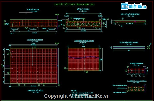 cầu bản,bản vẽ bê tông,bê tông cốt thép,bản vẽ bê tông cốt thép,Cầu bản 2 nhịp l = 12m