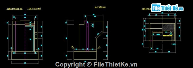 cầu bản,bản vẽ bê tông,bê tông cốt thép,bản vẽ bê tông cốt thép,Cầu bản 2 nhịp l = 12m