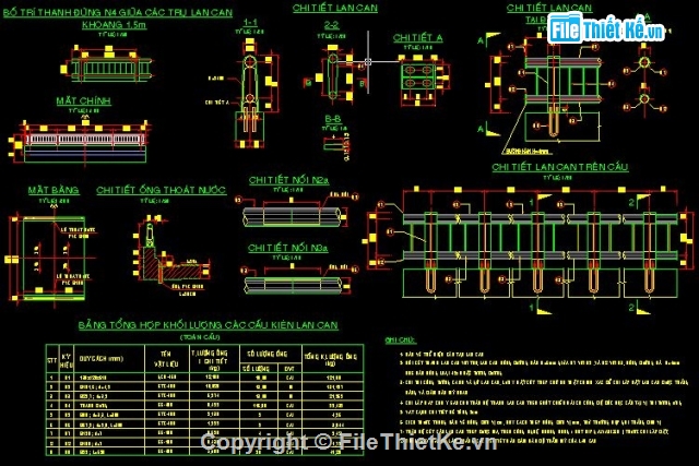 bản vẽ cầu,cầu bản,hồ sơ bản vẽ,kết cấu nhịp dạng bản