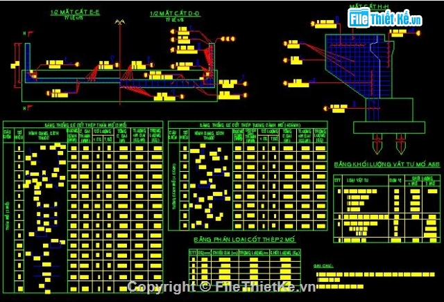 bản vẽ cầu,cầu bản,hồ sơ bản vẽ,kết cấu nhịp dạng bản