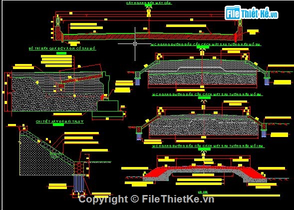 bản vẽ cầu,cầu bản,hồ sơ bản vẽ,kết cấu nhịp dạng bản