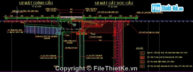 bản vẽ cầu,cầu bản,hồ sơ bản vẽ,kết cấu nhịp dạng bản