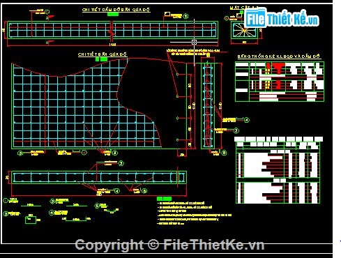 bản vẽ cầu,cầu bản,hồ sơ bản vẽ,kết cấu nhịp dạng bản