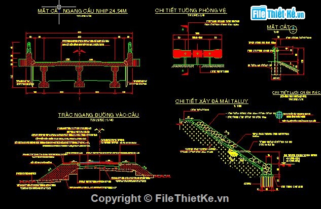 dự ứng lực,dự ứng lực kéo trước 1 nhịp mặt cắt chữ I,cấu tạo móng cọc đóng,cấu tạo chi tiết kết cấu nhịp,cầu dầm I bê tông cốt thép dự ứng lực