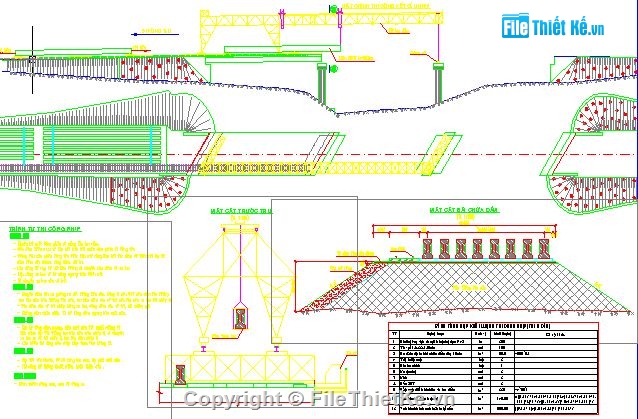 bê tông cốt thép,bê,bản dầm,cầu dầm,bê tông,bo ho so cau dam i