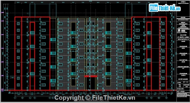 bản vẽ chung cư,thiết kế chung cư,kiến trúc chung cư 10 tầng,chung cư 10 tầng