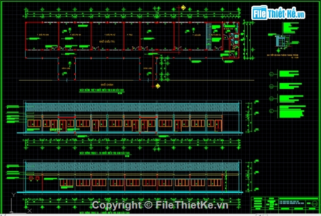 kiến trúc bệnh viện,kiến trúc bản vẽ,Trạm y tế,trạm xá,bản vẽ bệnh viện