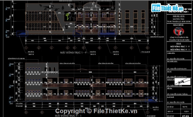 bản vẽ 2 tầng,trường 2 tầng,lớp học 2 tầng,bản vẽ kiến trúc,nhà mẫu giáo 2 tầng 25.6x38m