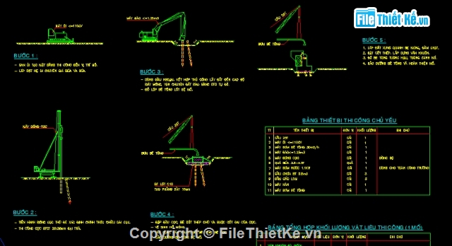 thi công cầu,bản vẽ kết cấu,kết cấu phần dưới,mố trụ cầu,móng cọc,bản vẽ thi công