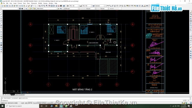 Nhà 2 tầng,Nhà thái,Nhà L 2 tầng 11.3x16.3m,bản vẽ nhà chữ L 2 tầng,bản vẽ xin phép xây dựng nhà 2 tầng