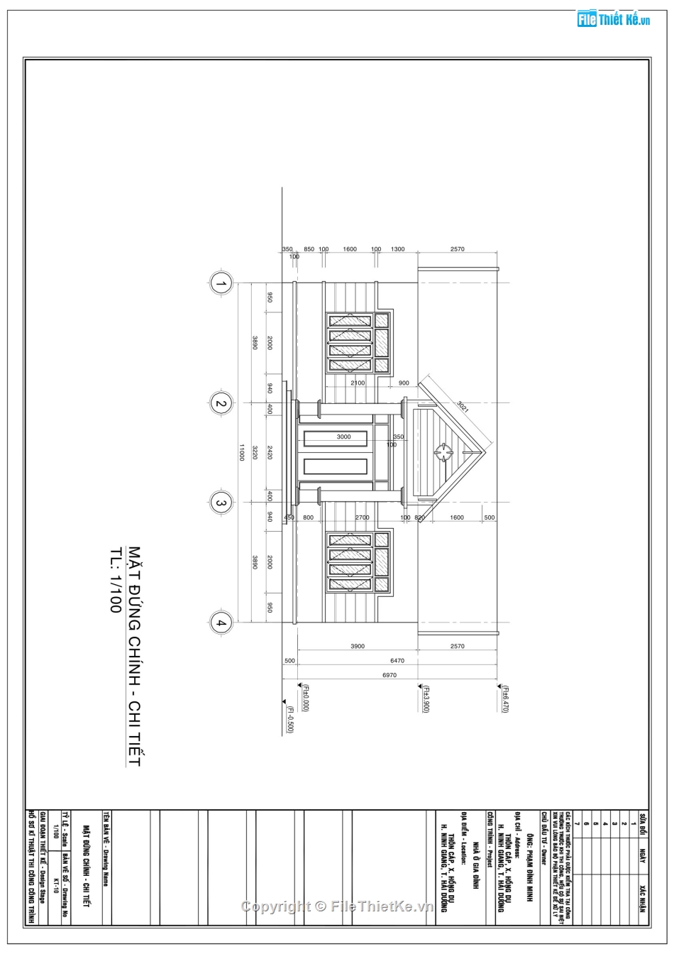 mẫu biệt thự 1 tầng,biệt thự 1 tầng 11x8.9m,File cad biệt thự 1 tầng,biệt thự 1 tầng mái nhật,bản vẽ biệt thự 1 tầng