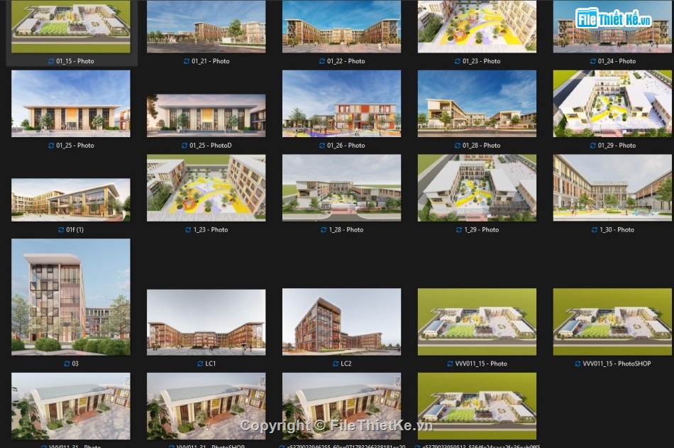 full bản vẽ trường liên cấp,bản vẽ cad trường mầm non,bản vẽ cad thi công trường tiểu học