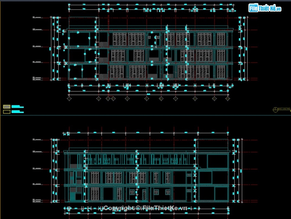 full bản vẽ trường liên cấp,bản vẽ cad trường mầm non,bản vẽ cad thi công trường tiểu học