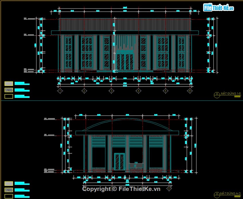 full bản vẽ trường liên cấp,bản vẽ cad trường mầm non,bản vẽ cad thi công trường tiểu học