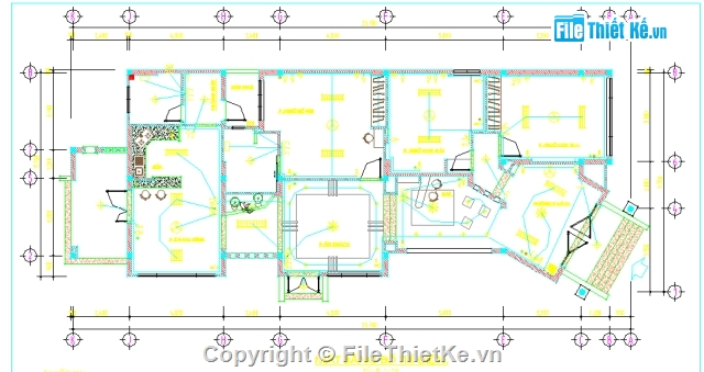 1 tầng,thiết kế nhà phố,bản vẽ nhà phố,biệt thự,bản vẽ cấp phép,hồ sơ cấp phép xây dựng