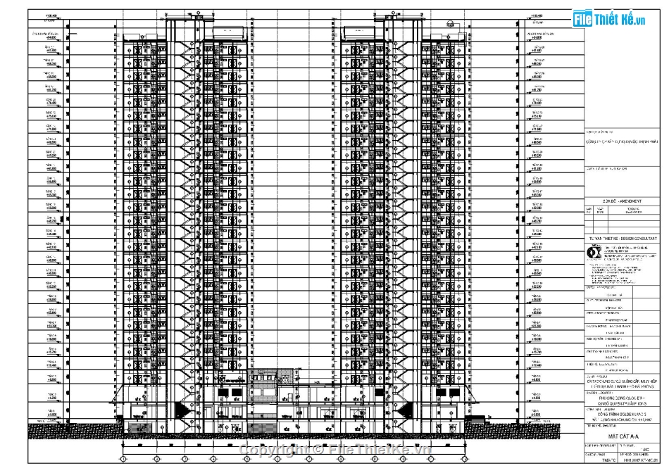 Hồ sơ chung cư file cad,kiến trúc chung cư An Hưng,thiết kế chung cư 55x31m,bản vẽ thiết kế chung cư Tera An Hưng,bản vẽ thi công chung cư