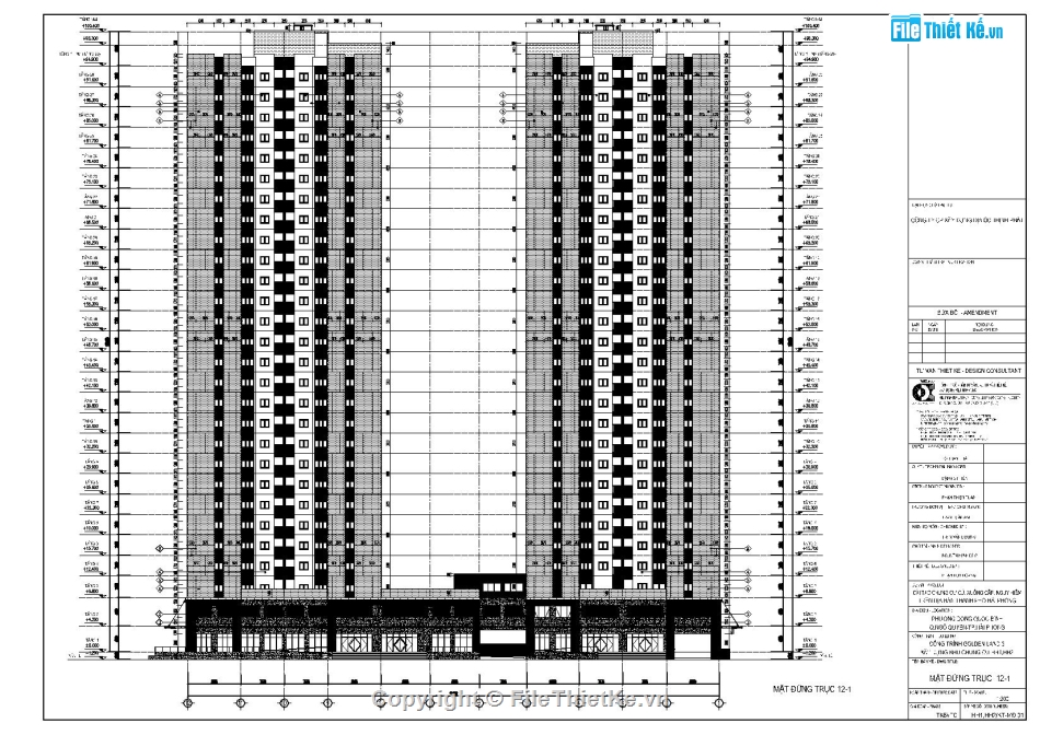 Hồ sơ chung cư file cad,kiến trúc chung cư An Hưng,thiết kế chung cư 55x31m,bản vẽ thiết kế chung cư Tera An Hưng,bản vẽ thi công chung cư