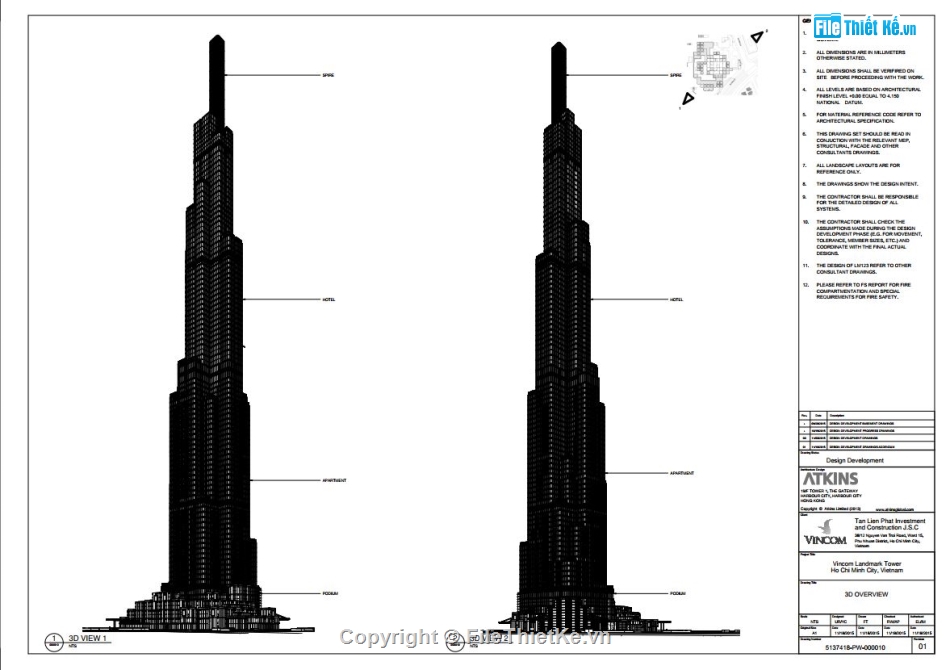 vinhomes central park,Landmark 81,kiến trúc Landmark 81