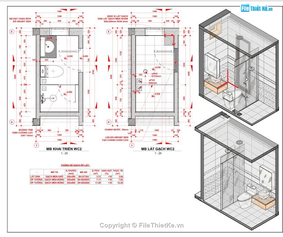 Template,Revit chi tiết,Nhà ở 1 tầng