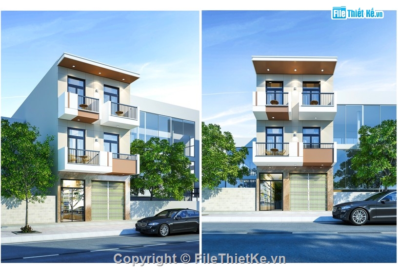 nhà phố 3 tầng,nhà 3 tầng,cad nhà phố 3 tầng,autocad nhà phố 3 tầng