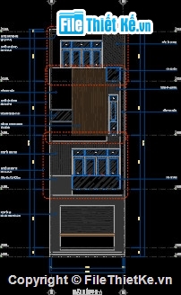 Nhà phố đẹp 3 tầng,Nhà phố 3 tầng 5x20m,File cad nhà phố 3 tầng,Autocad nhà phố 3 tầng,Bản vẽ nhà phố 3 tầng