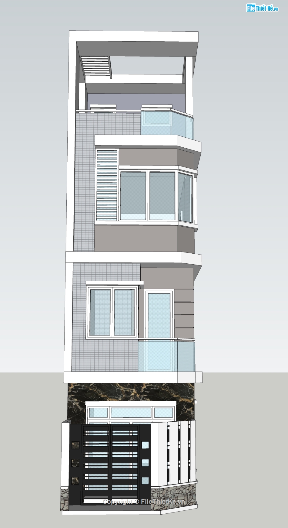 Hồ sơ,nhà phố 2 mặt tiền,thi công,kỹ thuật,nhà 2 tầng mặt phố,4 tầng