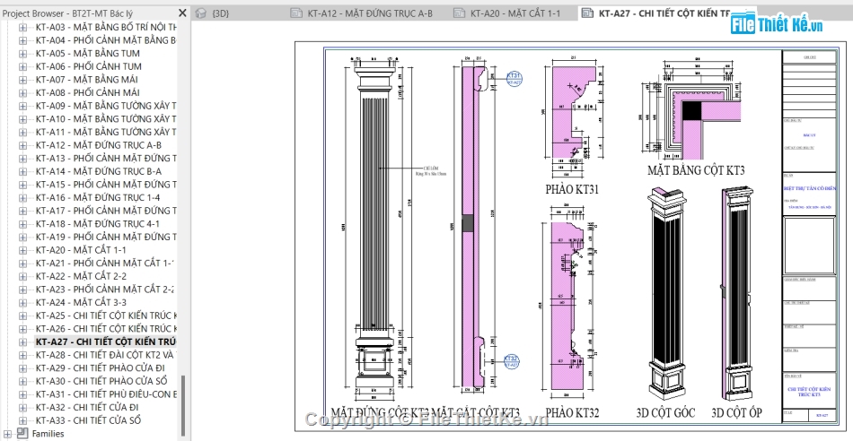 file revit biệt thự mái thái,Revit biệt thự 2 tầng mái thái,bản vẽ revit biệt thự 2 tầng,Full bản vẽ revit biệt thự 2 tầng,revit biệt thự tân cổ điển 2 tầng