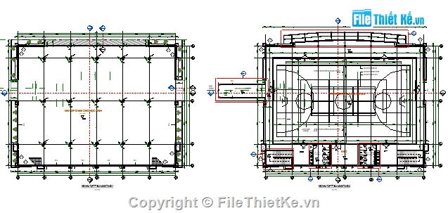 nhà tập thể thao đa năng,file revit nhà thể thao,file cad nhà thể thao,nhà thể thao 25x30m,autocad nhà thể thao,nhà thể thao file revit