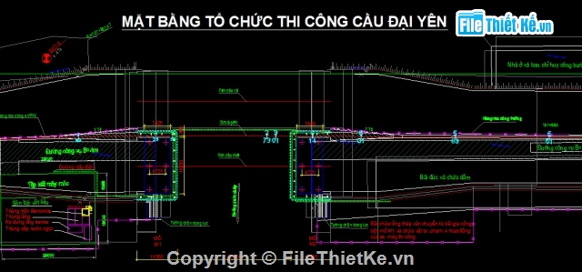 bản vẽ thi công,khối lượng,hồ sơ thi công,bộ hồ sơ cầu đầy đủ,cọc khoan nhồi,giá long môn