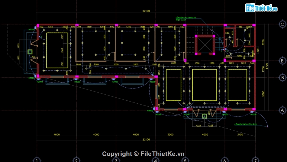 nhà phố 3 tầng,kiến trúc văn phòng,Bản vẽ nhà phố tân cổ điển,kiến trúc nhà tân cổ điển,tòa nhà văn phòng