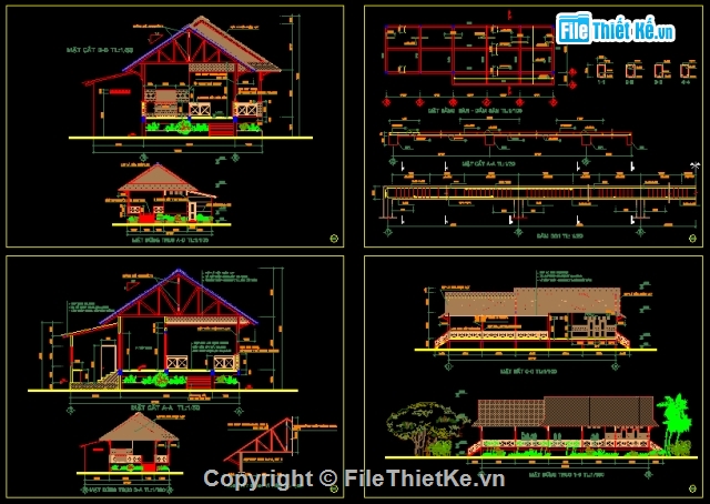 nhà hàng,Mẫu nhà hàng,Bản vẽ autocad,bản vẽ nhà hàng