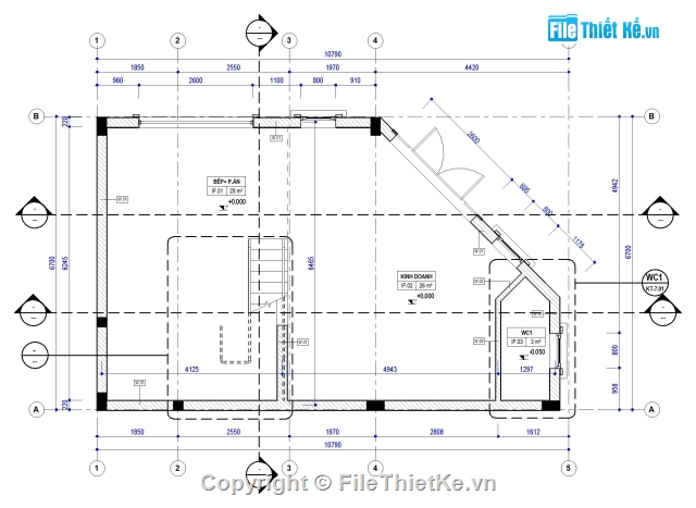 nhà mặt phố 5 tầng,Hồ sơ thiết kế nhà 5 tầng,revit tân cổ điển,công trình revit,bản vẽ revit nhà 5 tầng,revit nhà 5 tầng 6.7x10.79m