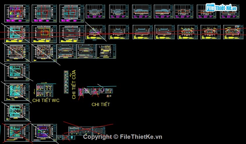 nhà tang lễ thành phố,hồ sơ thiết kế nhà tang lễ,autocad nhà tang lễ,nhà tang lễ kích thước 26x33m