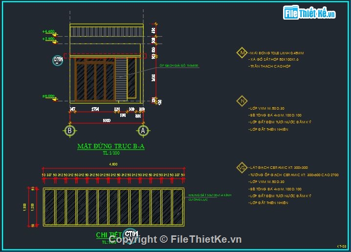 Cad nhà phố 1 tầng,cad nhà 1 tầng,Cad 1 tầng,file cad nhà 1 tầng,bản cad nhà 1 tầng,Autocad nhà 1 tầng