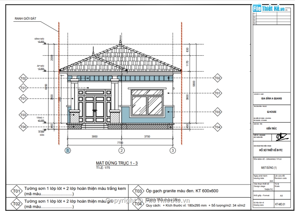 model su biệt thự 1 tầng,nhà vườn mái nhật,nhà vườn mái thái,bản vẽ nhà vườn,nhà vườn rộng 8m,nhà vườn rộng 9m