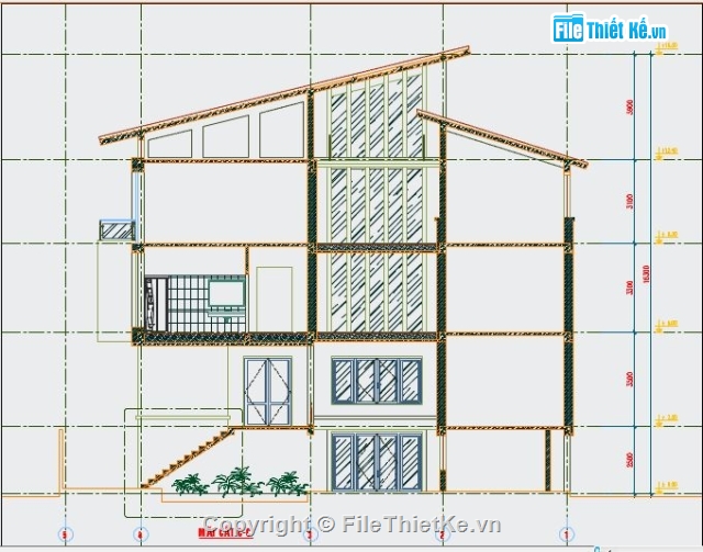 bản vẽ biệt thự,biệt thự 4 tầng,kiến trúc biệt thự,mẫu biệt thự,thiết kế biệt thự,biệt thự hiện đại