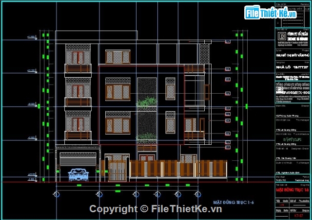 Nhà phố  4 tầng 6x14m,Nhà phố 4 tầng,Filethietke nhà phố,4 tầng 6x14m,Nhà phố 6x14m