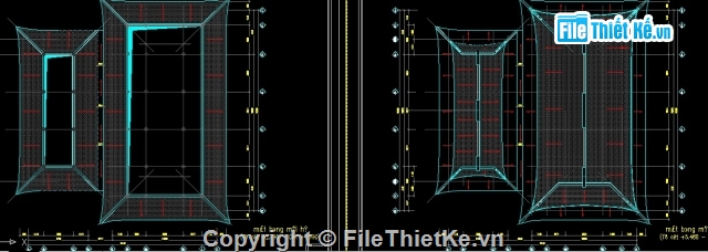 thiết kế chùa,bản vẽ nhà chính điện,bản vẽ chùa