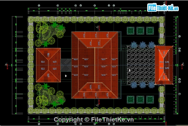 Hồ sơ thiết kế,Bản vẽ nhà thờ họ,Nhà thờ họ,thiết kế tổng quan nhà thờ,mẫu nhà thờ đẹp