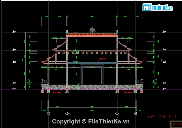 Hồ sơ thiết kế,Bản vẽ nhà thờ họ,Nhà thờ họ,thiết kế tổng quan nhà thờ,mẫu nhà thờ đẹp