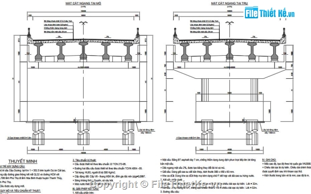Hồ sơ thiết kế,thiết kế bản vẽ thi công cầu,Hồ sơ thiết kế bản vẽ thi công cầu,dầm I chiều dài nhịp 24m