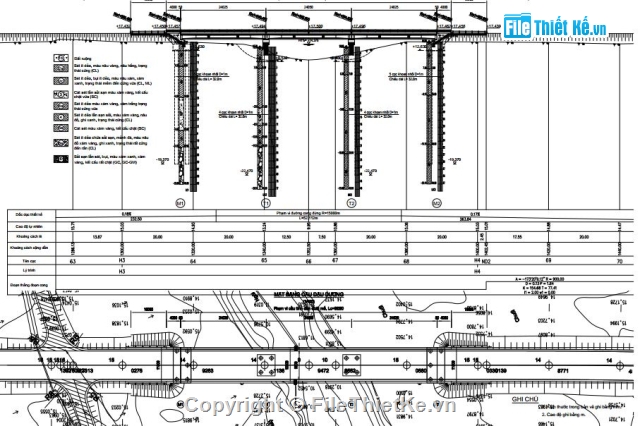 Hồ sơ thiết kế,thiết kế bản vẽ thi công cầu,Hồ sơ thiết kế bản vẽ thi công cầu,dầm I chiều dài nhịp 24m