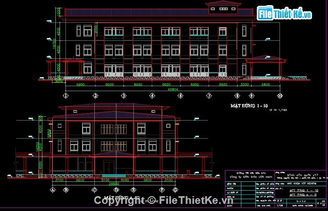 Hồ sơ thiết kế,thiết kế bệnh viện quận Y17,full bản vẽ bệnh viên quân y