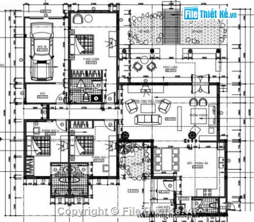 kết cấu biệt thự,nhà 1 tầng,biệt thự vườn 1 tầng,biệt thự nhà vườn,biệt thự vườn