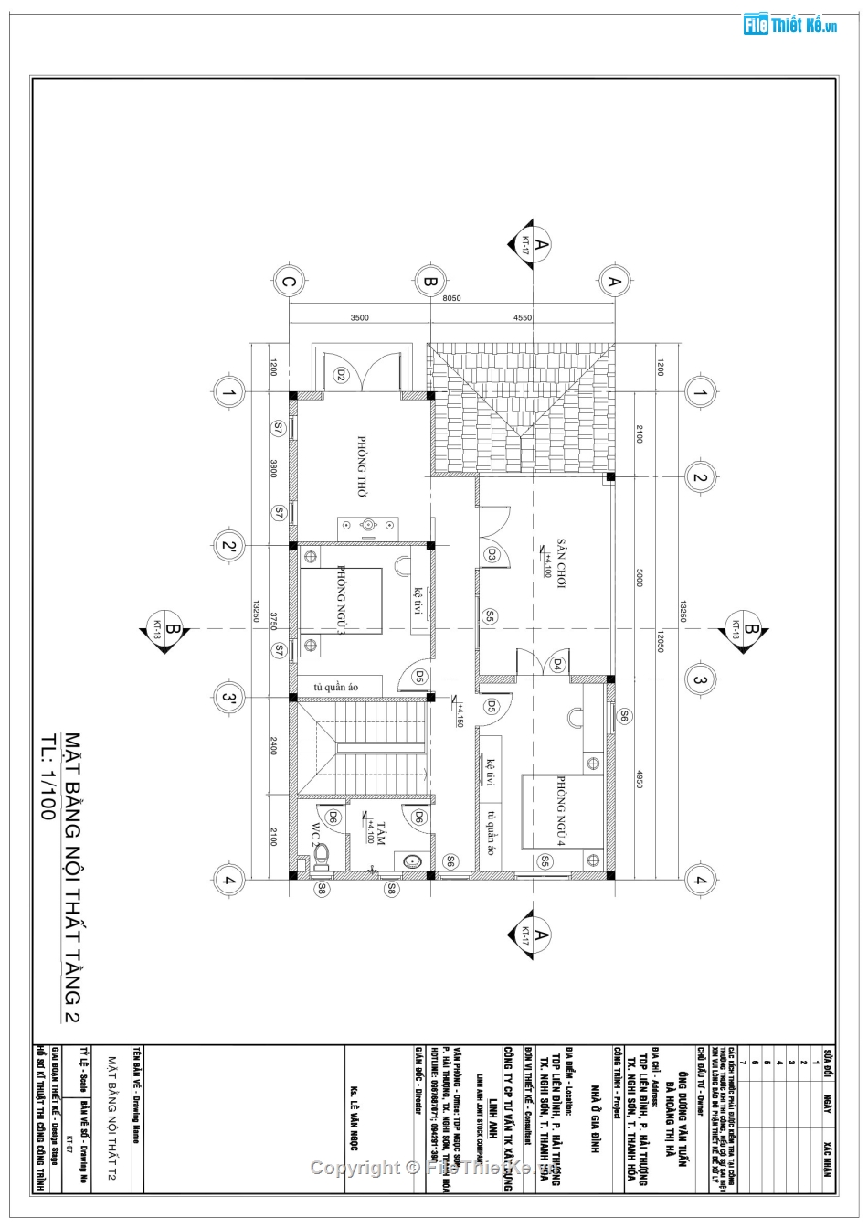 bản vẽ biệt thự 2 tầng,file cad biệt thự 2 tầng,biệt thự 2 tầng  8.05x12.05m,biệt thự 2 tầng