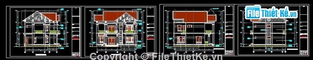 biệt thự 2 tầng,nhà 2 tầng đẹp,kiến trúc 2 tầng,biệt thự pháp cổ,thiết kế kiểu pháp cổ điển