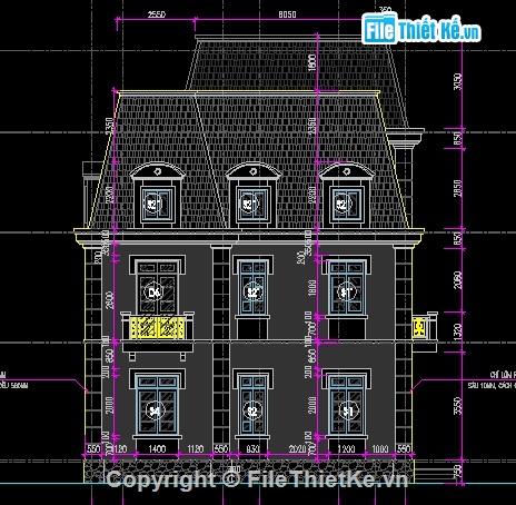 Bản vẽ biệt thự 3 tầng,thiết kế biệt thự 3 tầng,biệt thự 3 tầng