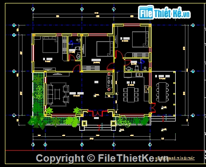 Biệt thự 01 tầng 11.32x14.62m,Biệt thự 1 tầng đẹp 14.5x11m,Biệt thự 1 tầng có phối cảnh,Biệt thự nhà vườn 01 tầng